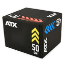ATX® Plyo Box - wood black - 50 x 60 x 70 cm