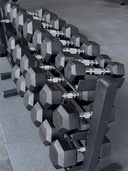 Hantelpakke med Rack 2-20kg